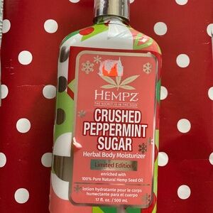 Hempz crushed peppermint sugar lotion